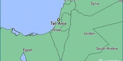 Tel Aviv na mape